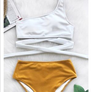 Cupshe Always Want You One Shoulder Bikini